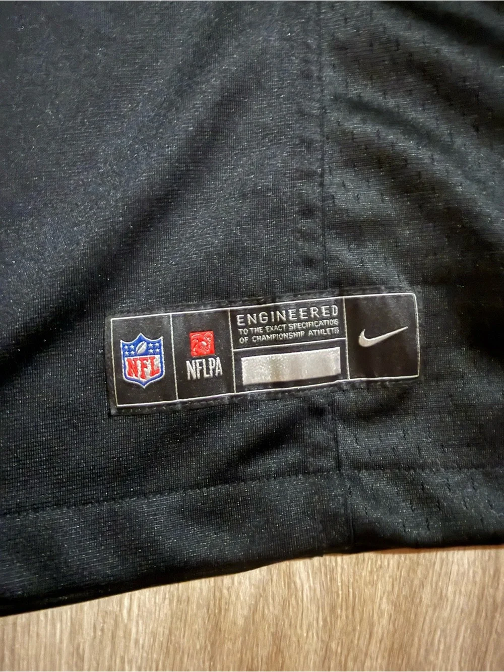 Bo Jackson #34 Raiders Nike NFL Jersey Men’s Large Black Silver